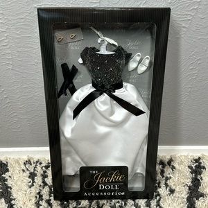 The Jackie Doll - The Black & White Gown Ensemble - Brand New In Box
